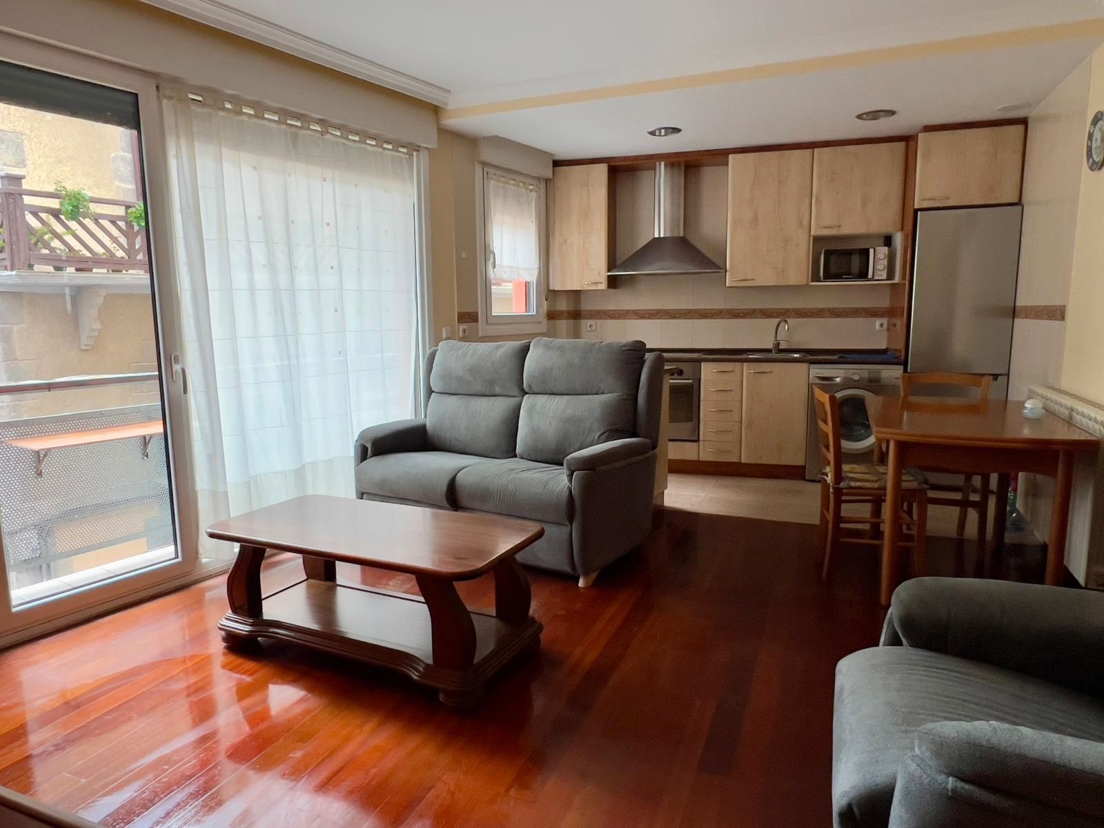 Living room of Flat for sale in Andoain  with Heating, Furnished and Oven