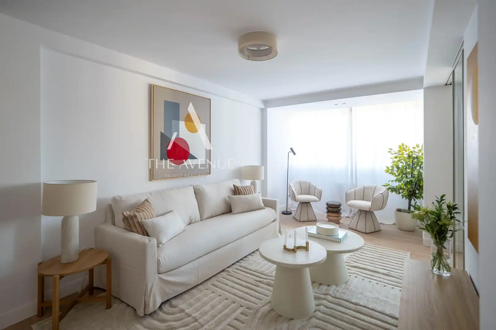 Sala de estar de Piso en venta en Madrid con Aire acondicionado, Calefacción y Amueblado