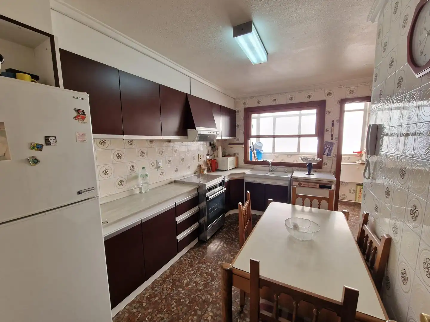 Küche von Wohnung zum Verkauf in Elche / Elx mit Klimaanlage, Terrasse und Möbliert