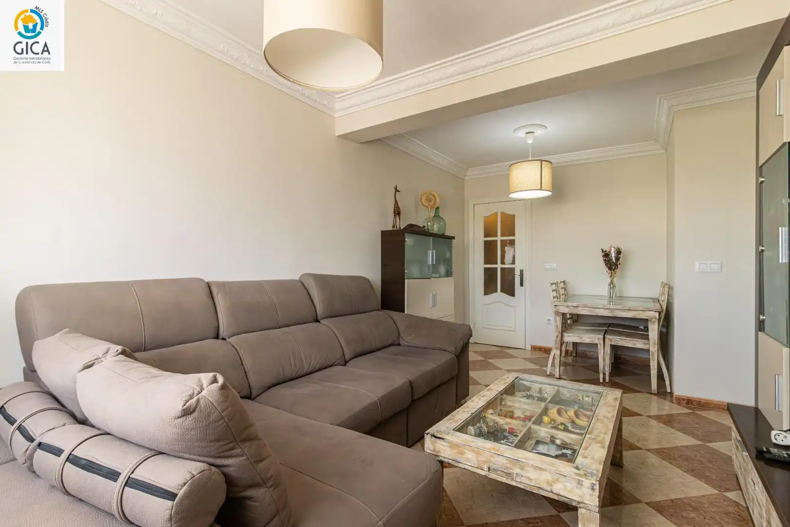 Living room of Flat for sale in Jerez de la Frontera  with Air Conditioner