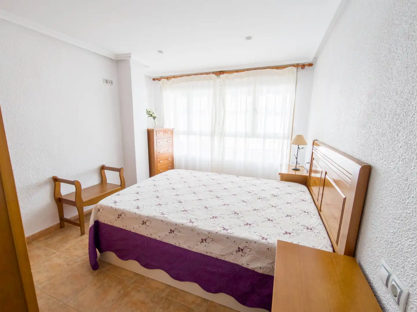 Bedroom of Flat for sale in Santa Pola  with Air Conditioner, Storage room and Furnished