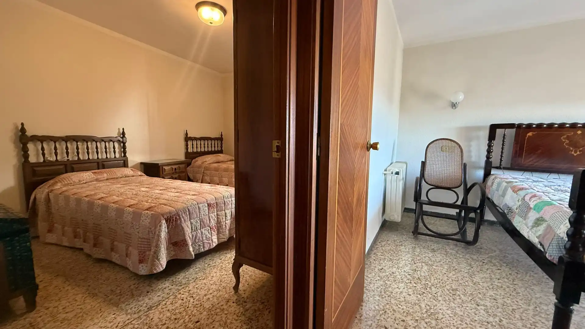 Schlafzimmer von Maisonette zum Verkauf in Morella mit Heizung, Möbliert und Balkon