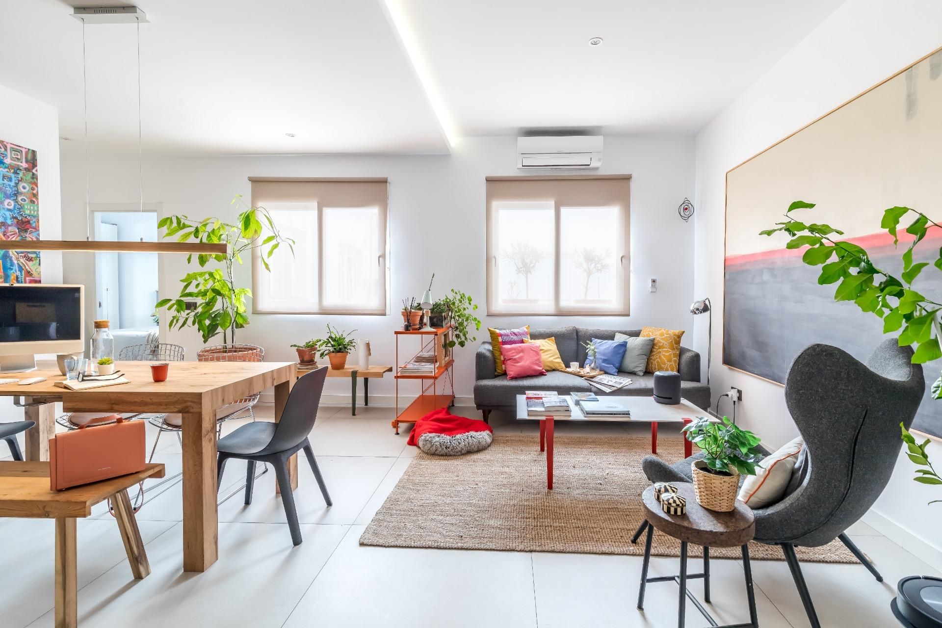 Living room of Flat for sale in  Madrid Capital  with Air Conditioner