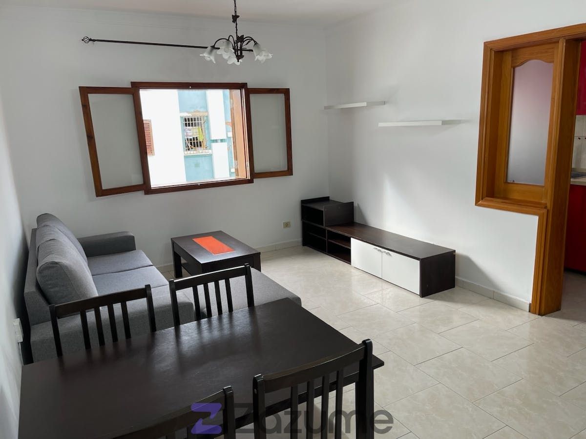 Sala de estar de Piso de alquiler en Las Palmas de Gran Canaria con Trastero, Amueblado y Horno