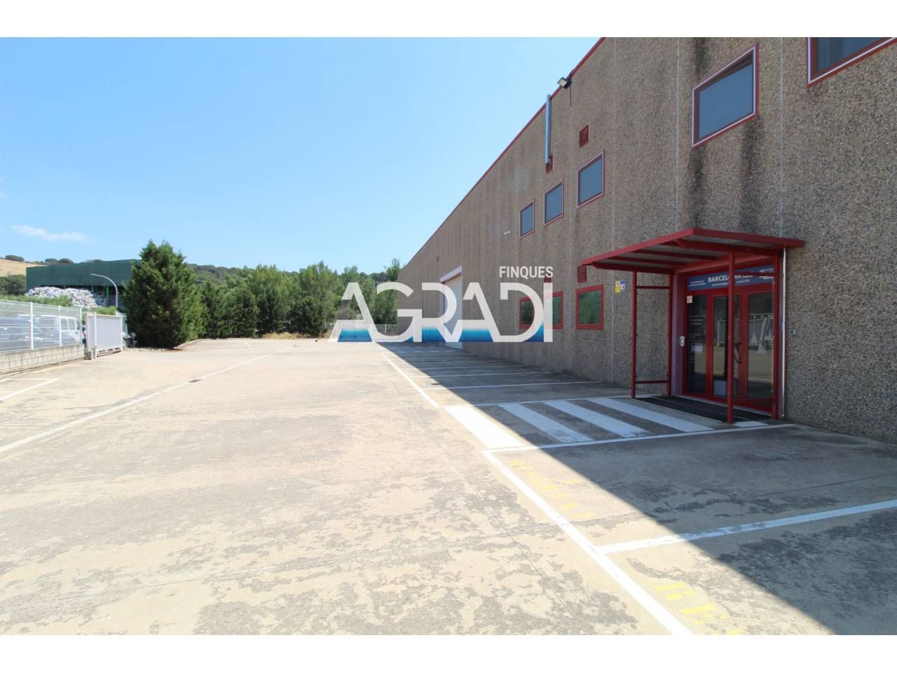 Exterior view of Industrial buildings for sale in Santa Maria de Palautordera