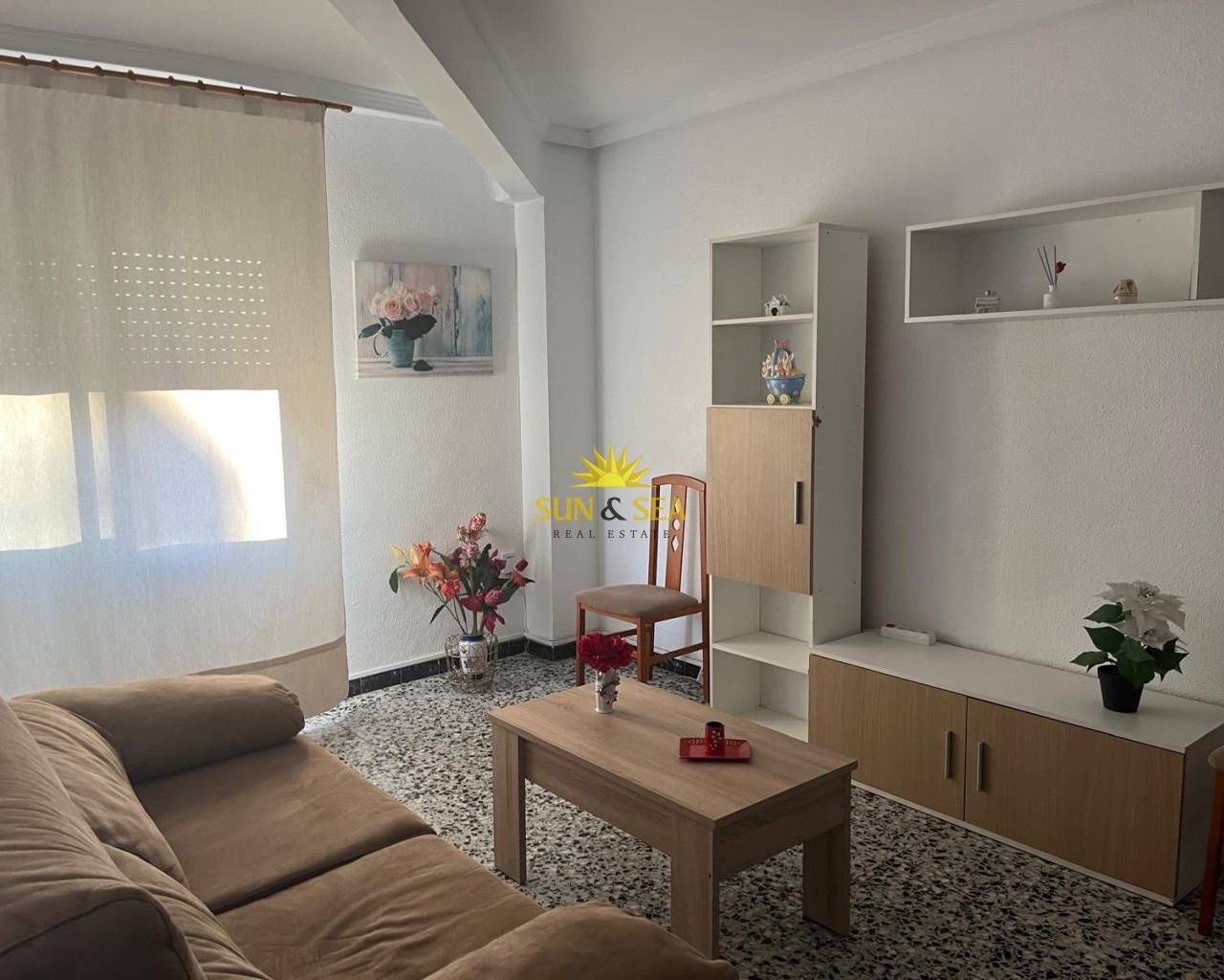 Living room of Flat to rent in Alicante / Alacant  with Furnished, Oven and Washing machine