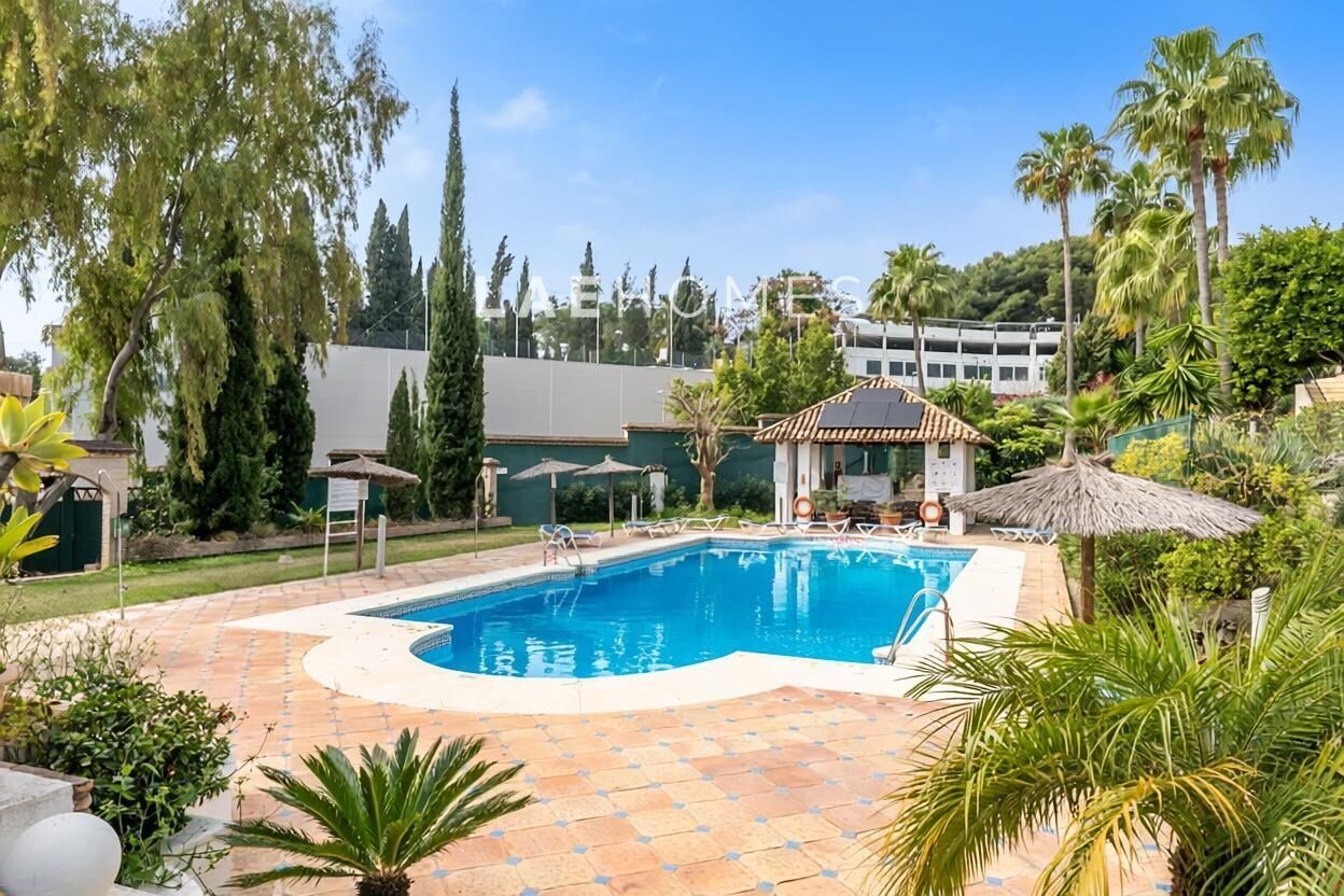Exterior view of Apartments for sale in Marbella  with Private garden, Terrace and Community pool