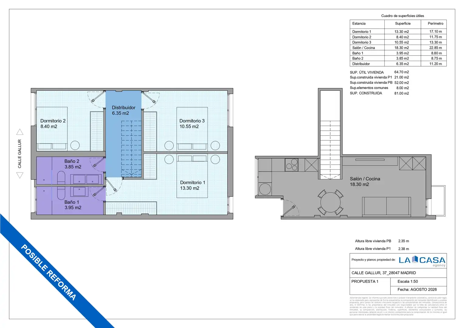 Flat for sale in Calle de Gallur, imagen 76