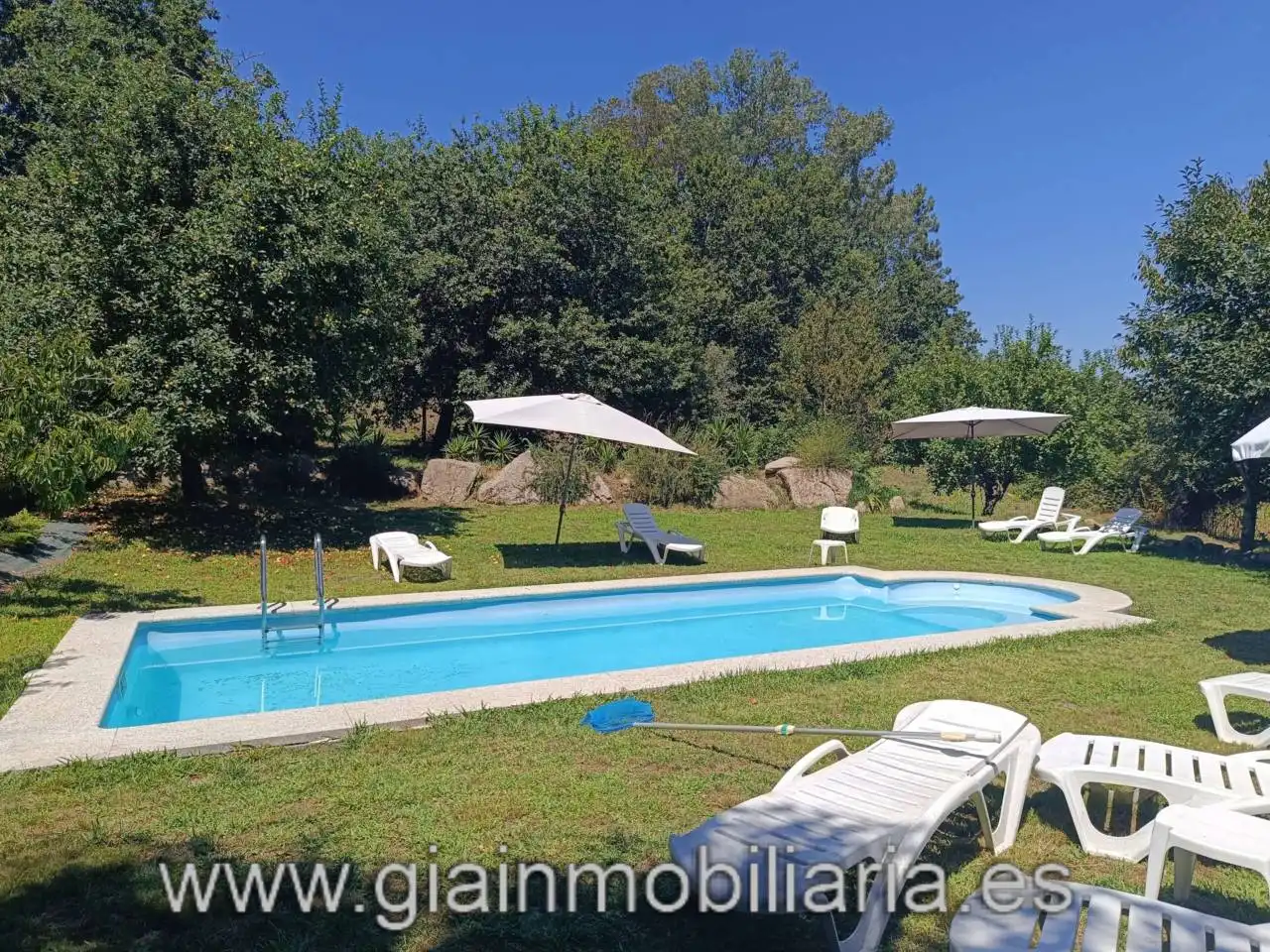 Piscina de Casa o chalet en venta en Mondariz con Calefacción, Jardín privado y Terraza