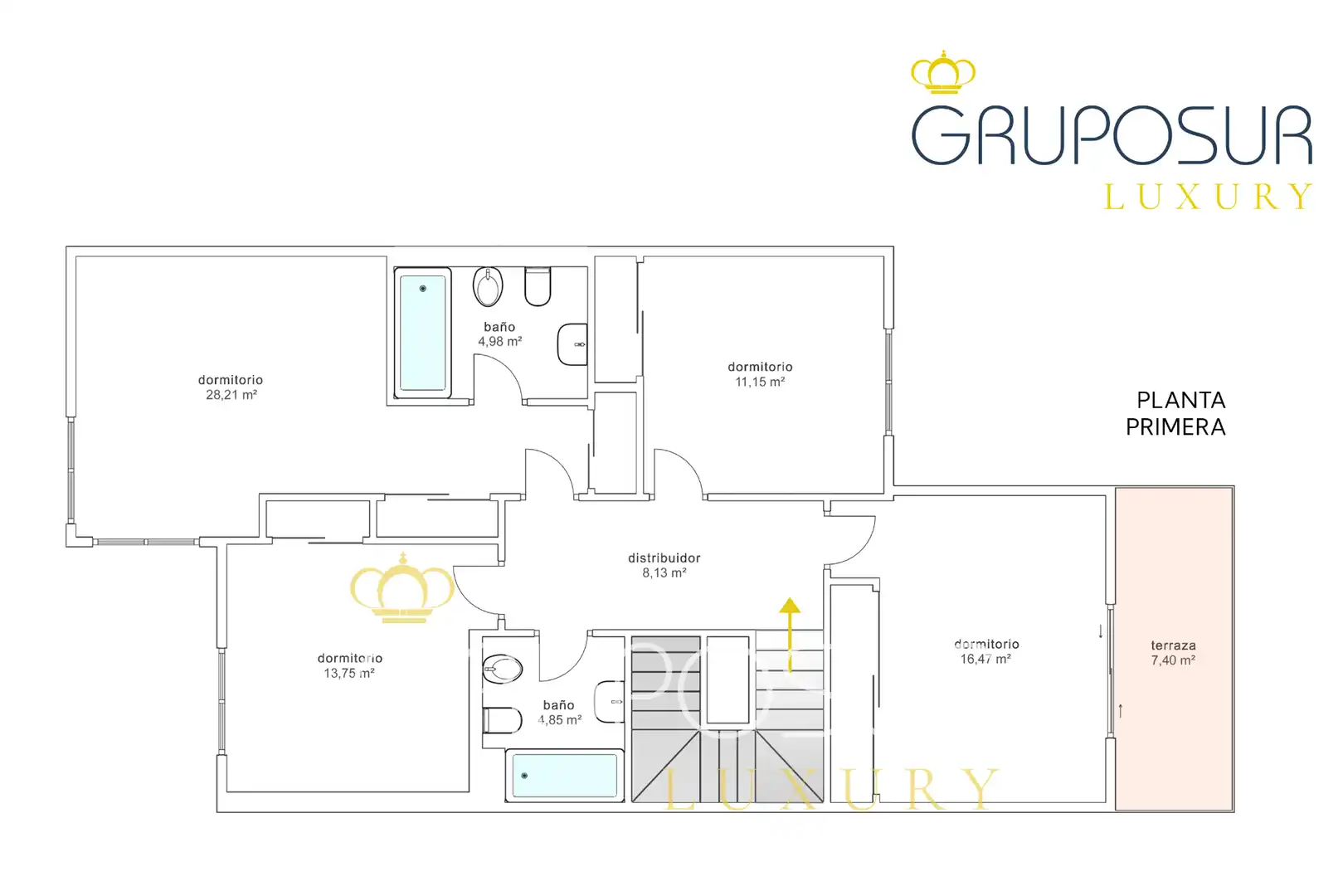Casa aparellada amb jardí en venda a Calle Castilla y León 22, imagen 40