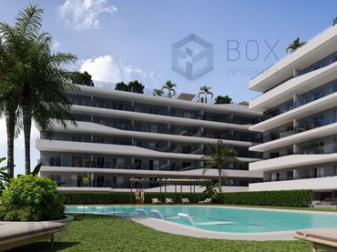 New build Apartment with pool for sale in Calle Elda 59