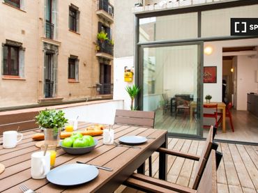 Appartement avec balcon à louer à Gràcia