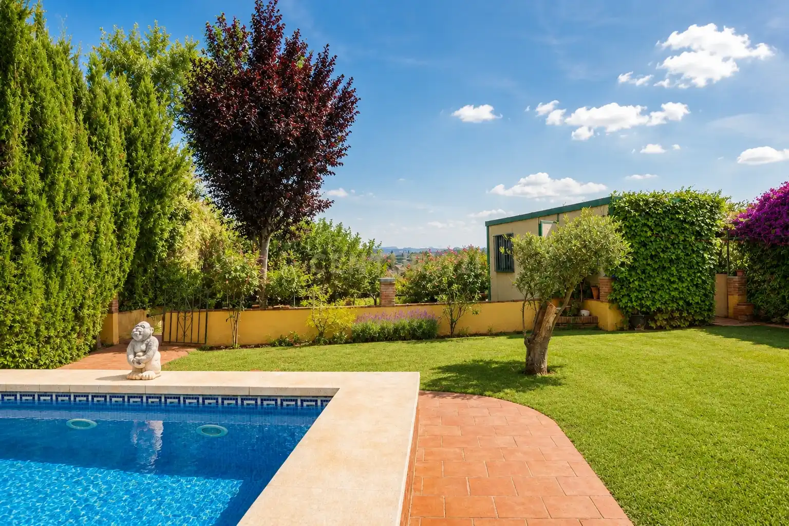 Piscina de Casa o chalet en venta en Alhaurín El Grande con Jardín privado, Trastero y Piscina