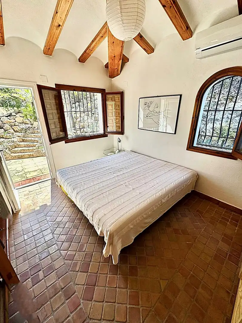 Bedroom of Houses for sale in Jávea / Xàbia  with Air Conditioner and Private garden