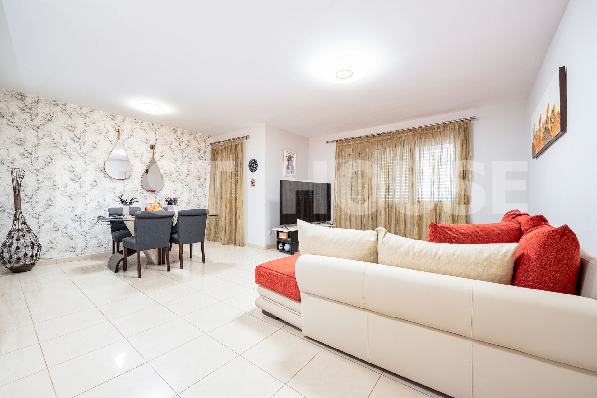 Living room of Single-family semi-detached for sale in Telde  with Terrace