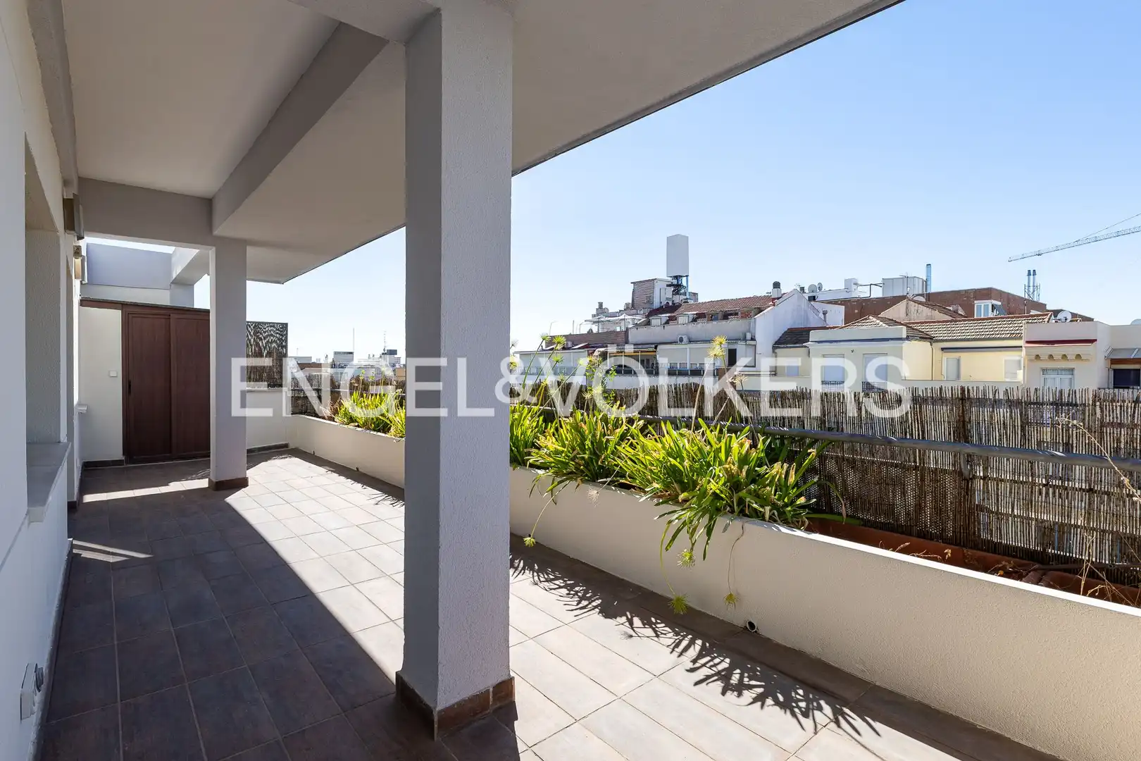 Terrace of Flat for rent in Madrid  with Air Conditioner, Heating and Parquet flooring