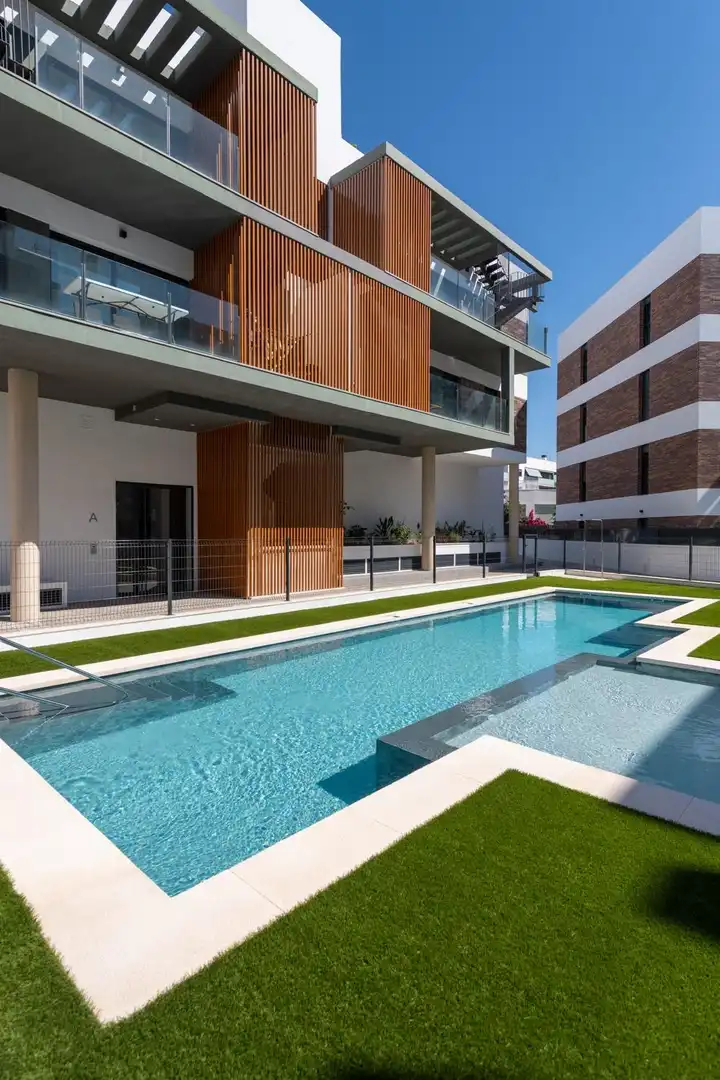 Piscina de Planta baixa de lloguer en Sant Joan d'Alacant amb Aire condicionat, Terrassa i Traster