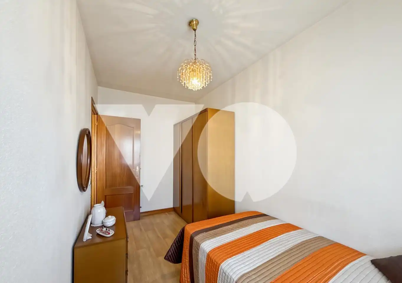 Bedroom of Flat for sale in Madrid  with Air Conditioner, Heating and Terrace