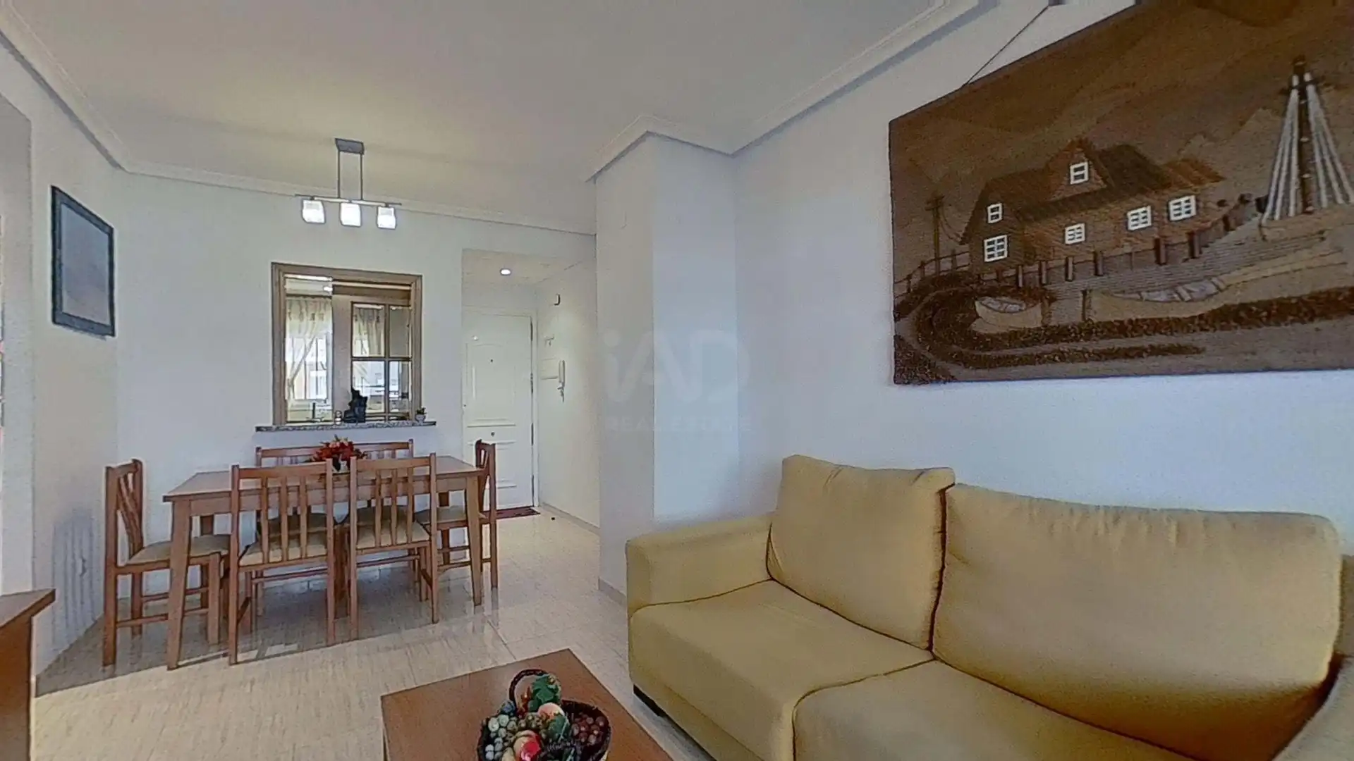 Sala d'estar de Pis en venda en Oropesa del Mar / Orpesa amb Aire condicionat, Terrassa i Piscina