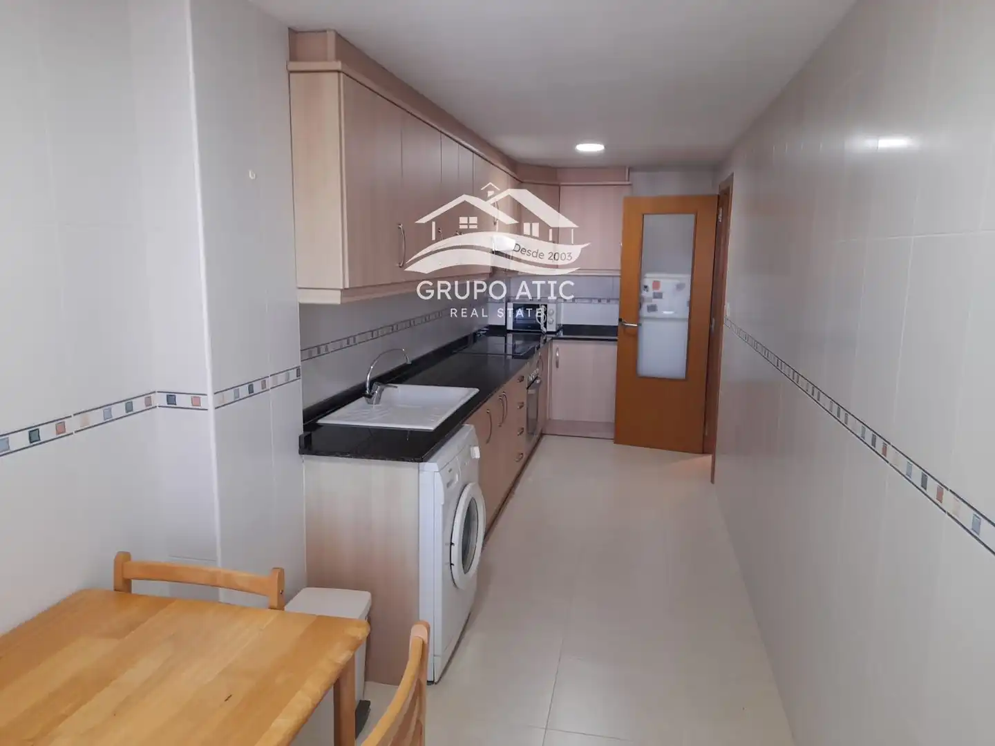 Kitchen of Flat for rent in Burriana / Borriana  with Heating, Terrace and Swimming Pool