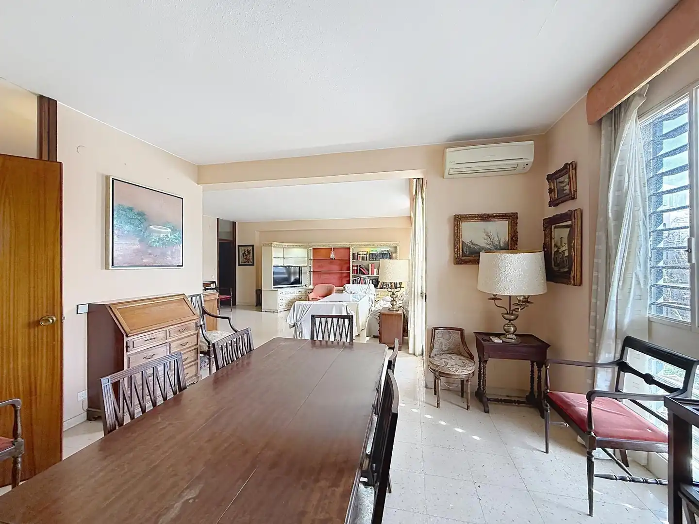 Sala de estar de Piso en venta en Sevilla con Aire acondicionado, Jardín privado y Trastero