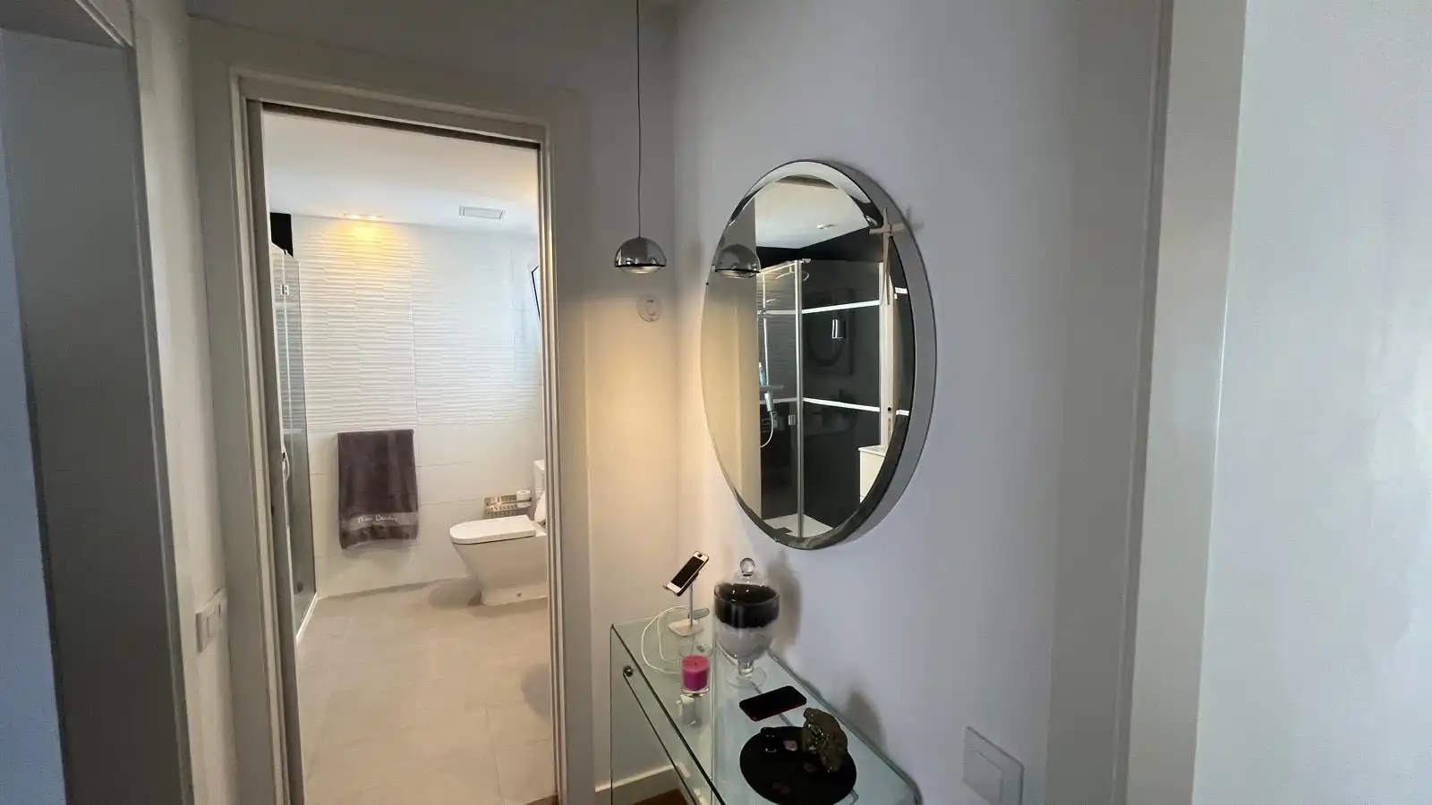 Bathroom of Flat for sale in Sant Pere de Ribes  with Parquet flooring, Terrace and Oven
