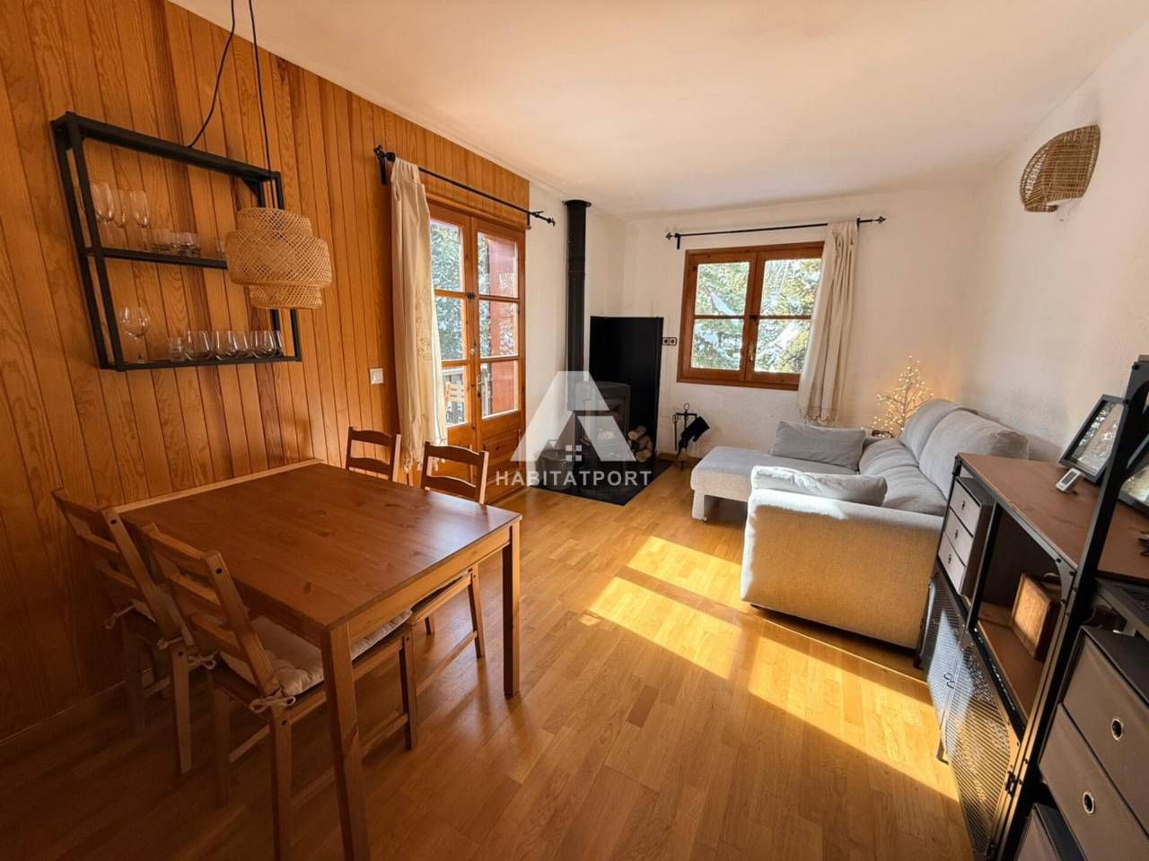 Living room of Duplex for sale in La Coma i la Pedra  with Heating, Furnished and Balcony