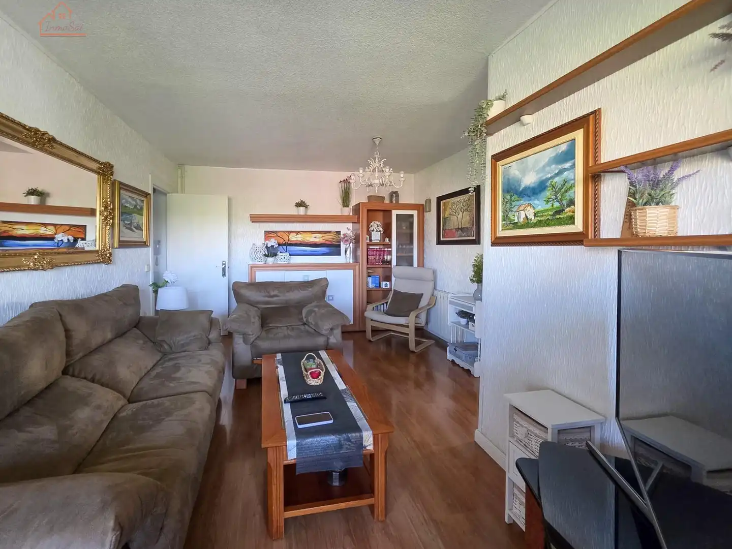 Sala de estar de Piso en venta en Fuenlabrada con Aire acondicionado, Calefacción y Amueblado