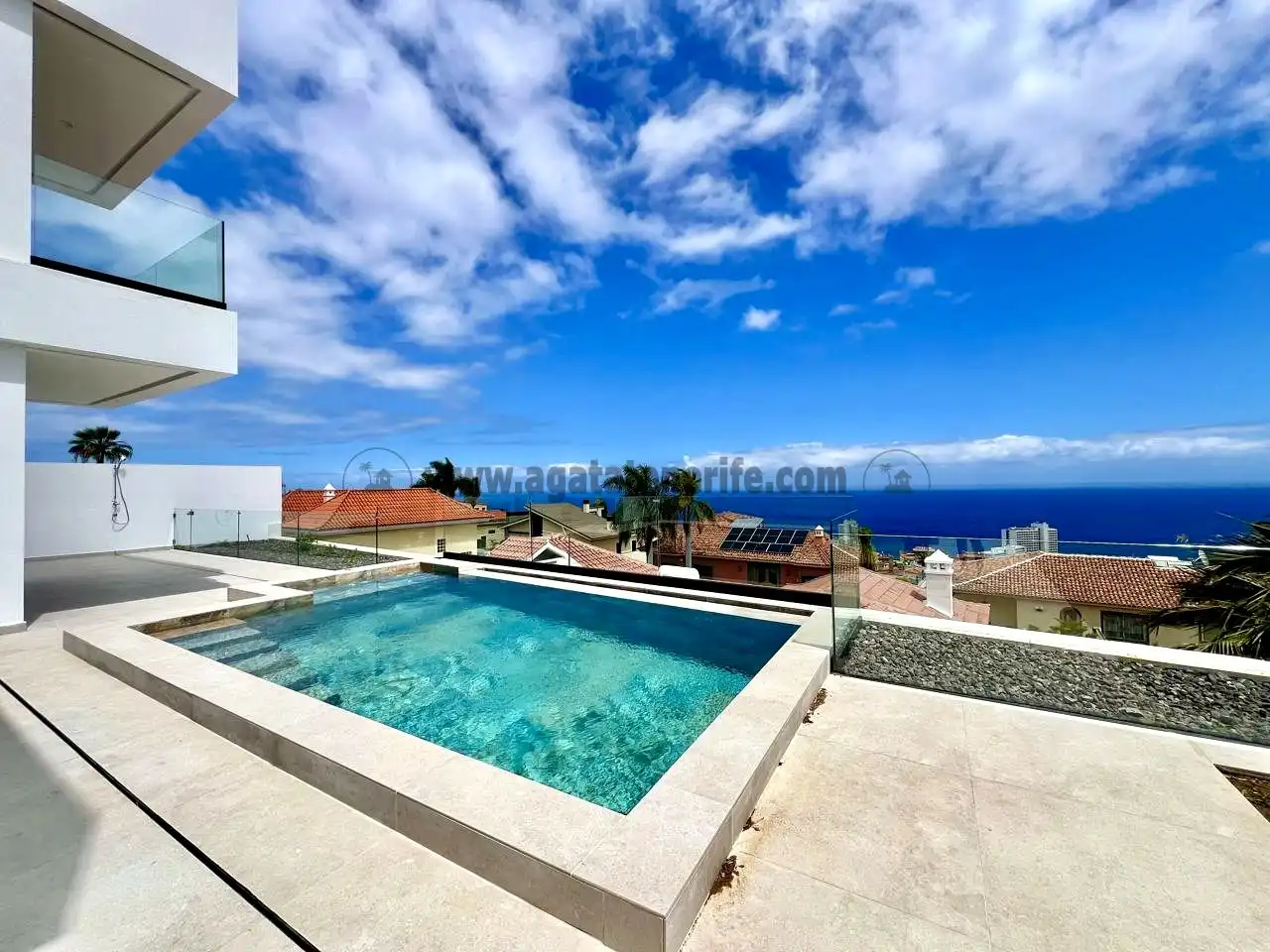 Exterior view of Houses for sale in Los Realejos  with Terrace, Swimming Pool and Balcony