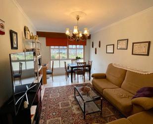 Living room of Flat for sale in Cedeira  with Storage room, Furnished and Oven