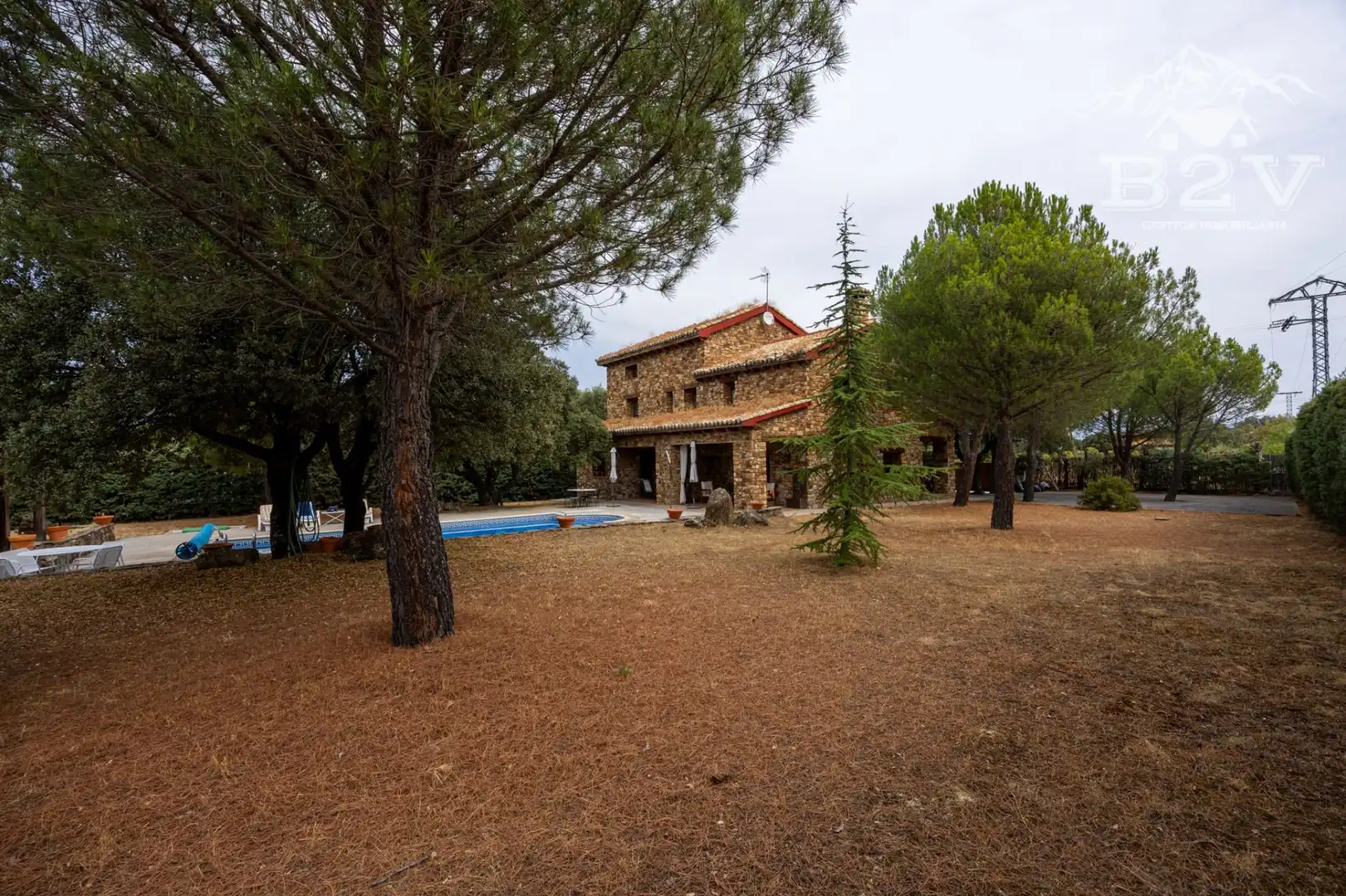 Vista exterior de Casa o chalet en venta en Garganta de los Montes con Aire acondicionado, Calefacción y Jardín privado