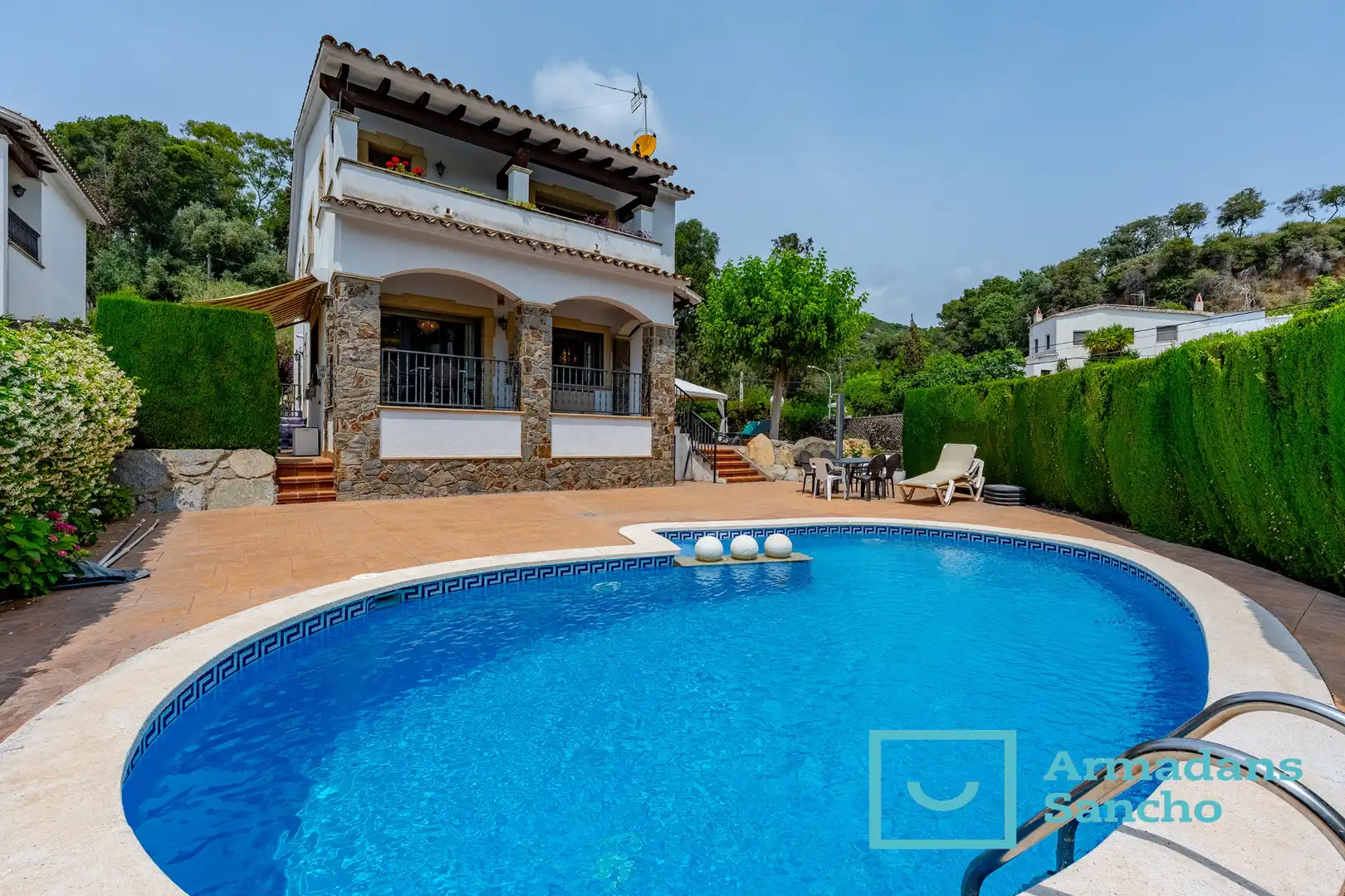Piscina de Casa o chalet en venta en Cabrera de Mar con Calefacción, Jardín privado y Terraza