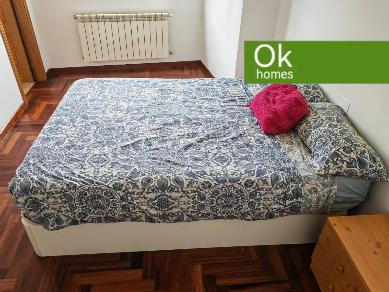 Bedroom of Flat for sale in Baralla  with Heating, Parquet flooring and Storage room