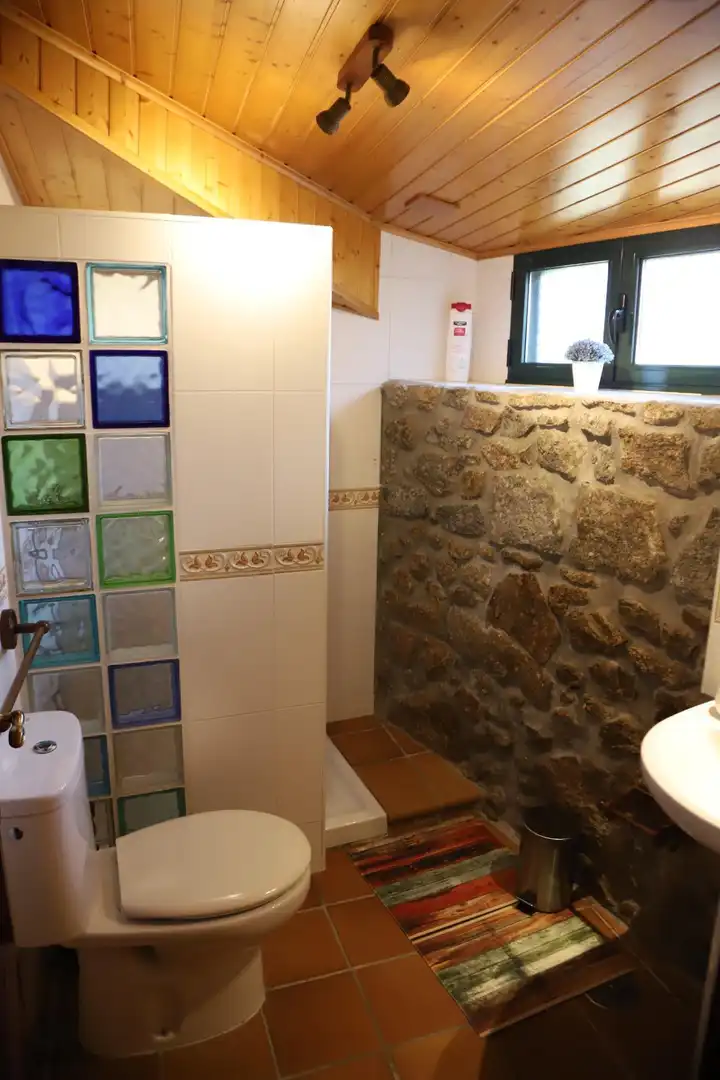 Baño de Casa o chalet en venta en Portas con Jardín privado, Terraza y Trastero