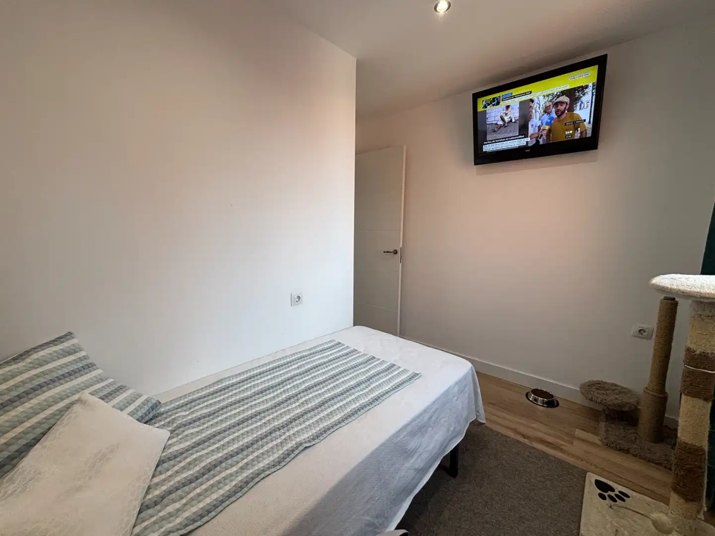 Bedroom of Flat for sale in Burriana / Borriana  with Air Conditioner, Storage room and Furnished