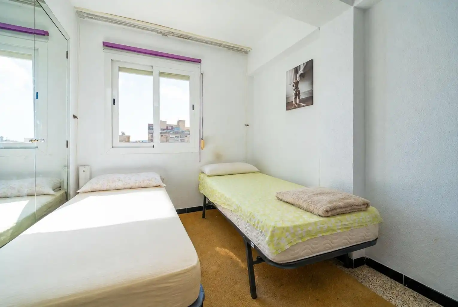 Bedroom of Flat for sale in  Palma de Mallorca  with Air Conditioner, Heating and Terrace