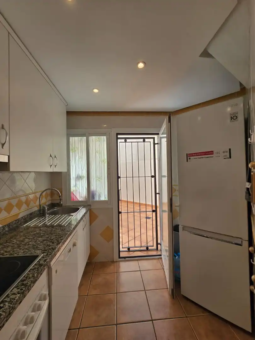 Cocina de Casa adosada en venta en Marbella con Amueblado