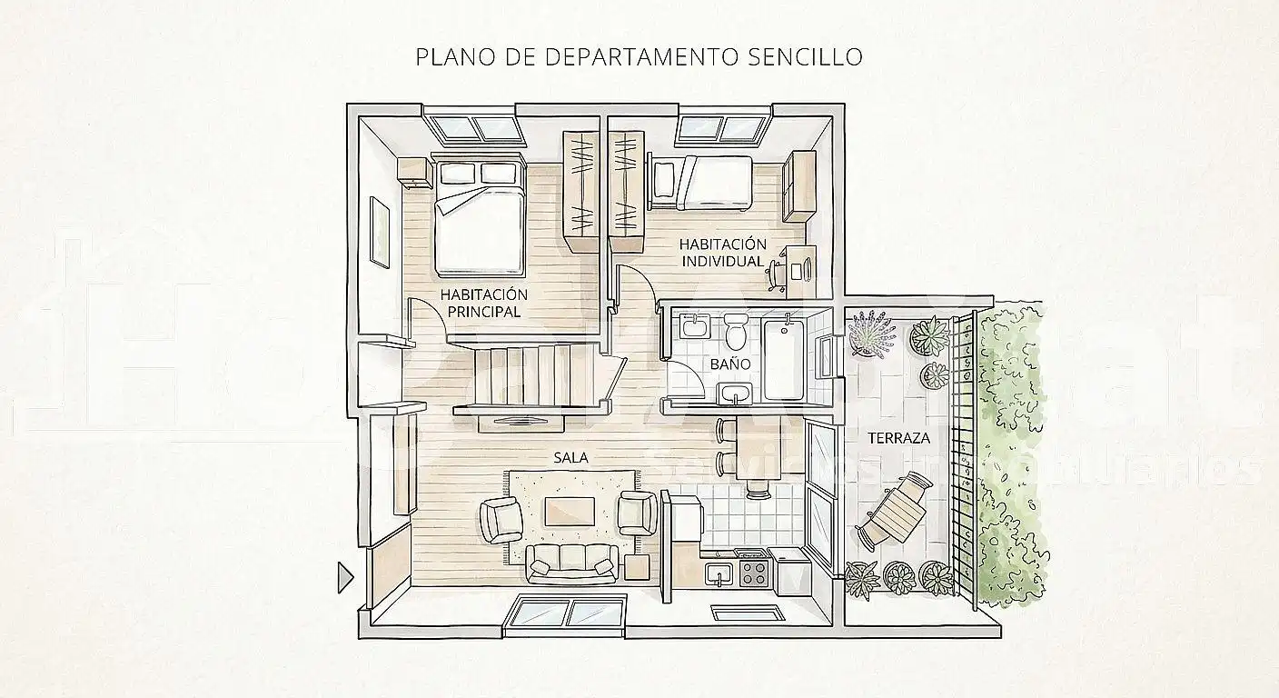 Wohnung mit Garten zum Verkauf in Calle Manuel Cano 'El Pireo', imagen 17