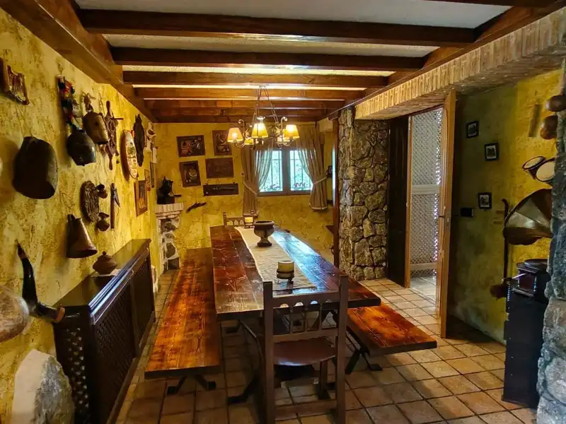 Comedor de Casa o chalet en venta en Bustarviejo con Calefacción, Parquet y Terraza