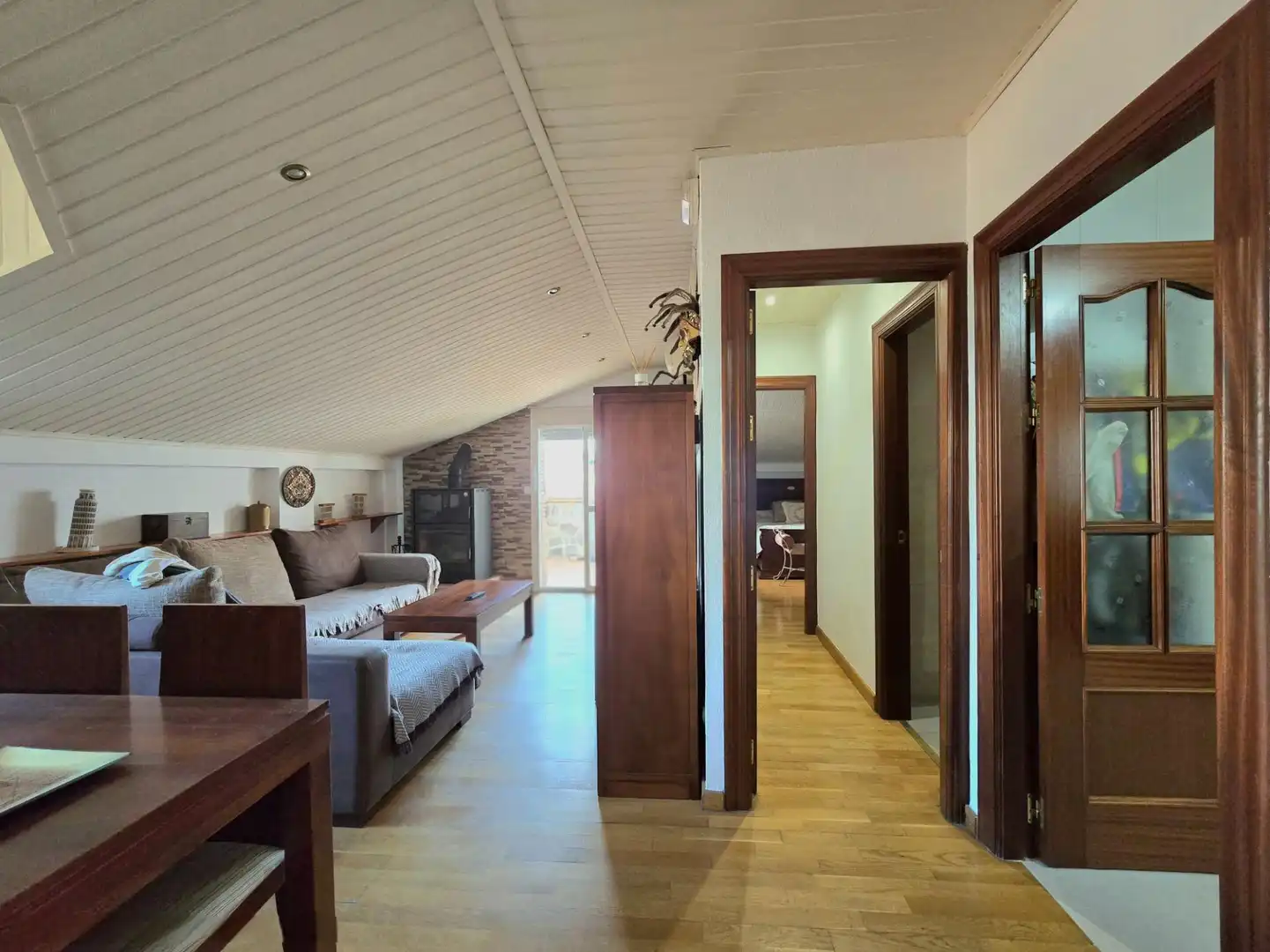 Sala de estar de Ático en venta en Alhaurín El Grande con Aire acondicionado, Calefacción y Parquet