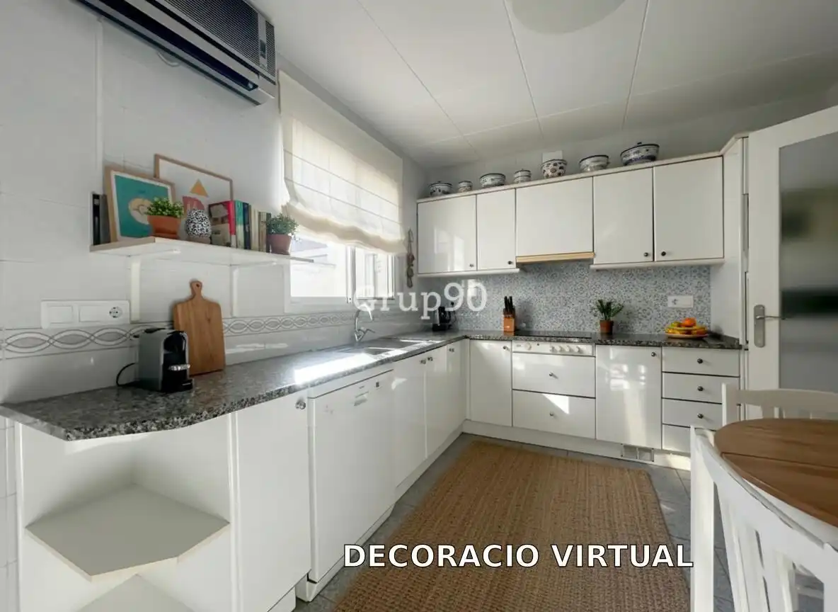Cocina de Casa o chalet en venta en Puigverd de Lleida con Calefacción, Parquet y Terraza