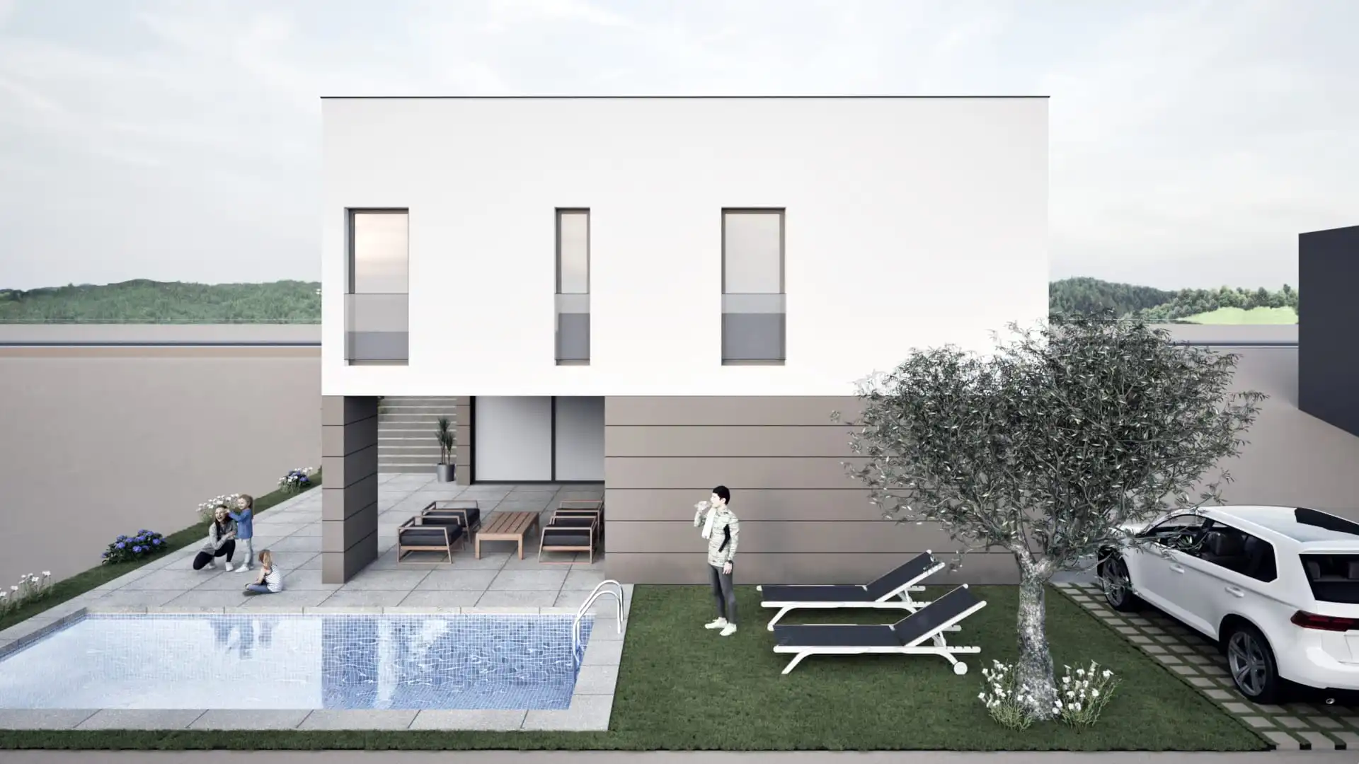 Terrace of Houses for sale in Sils  with Heating, Private garden and Storage room
