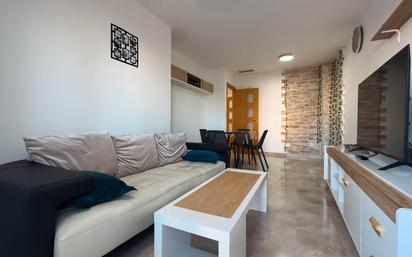 Living room of Apartment for sale in  Murcia Capital  with Private garden, Parquet flooring and Terrace