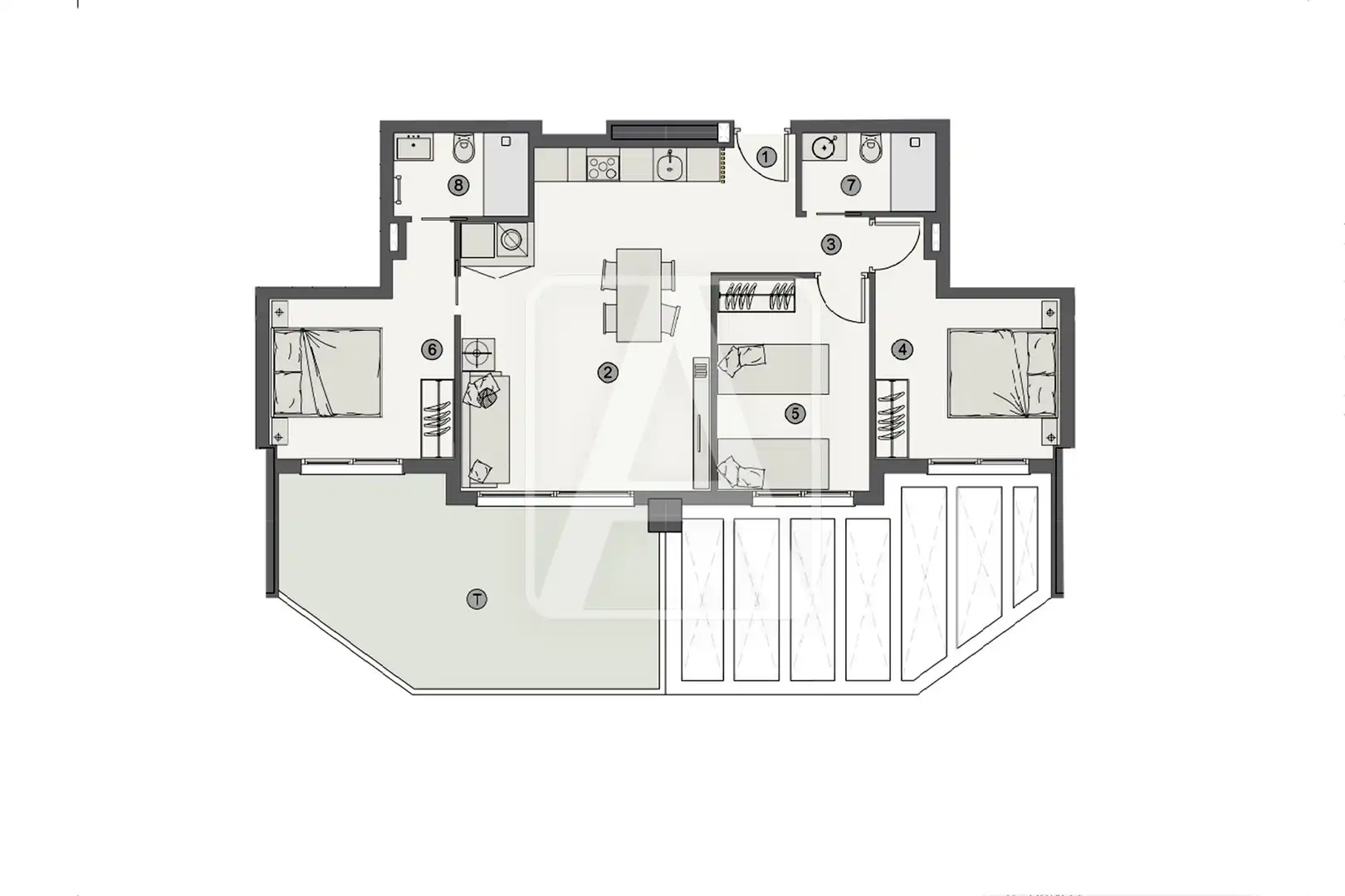 Apartamento con piscina en venta en Marisol Park - Ortembach - Los Almendros, imagen 23