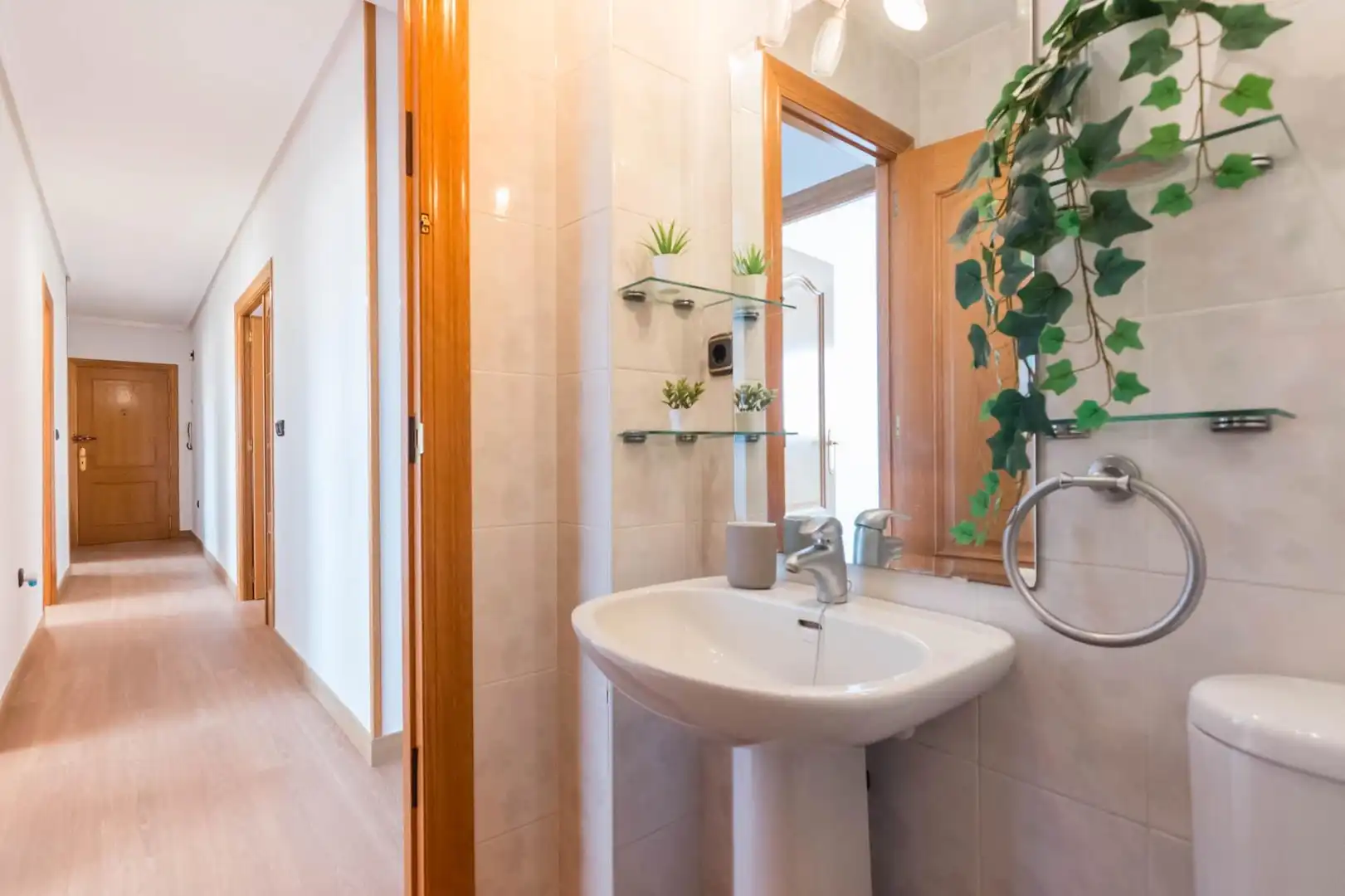 Badezimmer von Wohnung zum Verkauf in Santomera mit Klimaanlage, Heizung und Terrasse