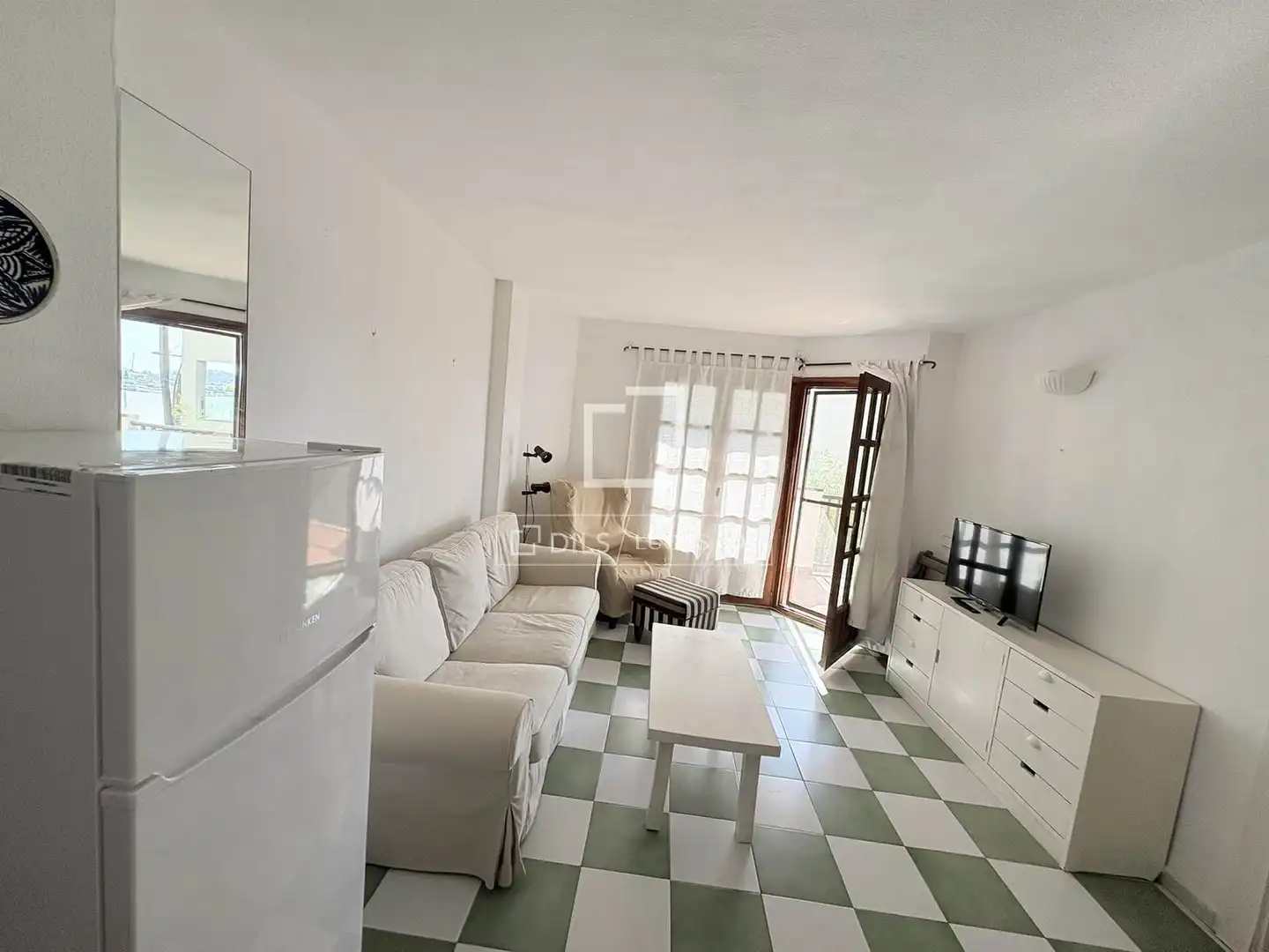 Sala de estar de Piso de alquiler en Eivissa con Amueblado y Balcón