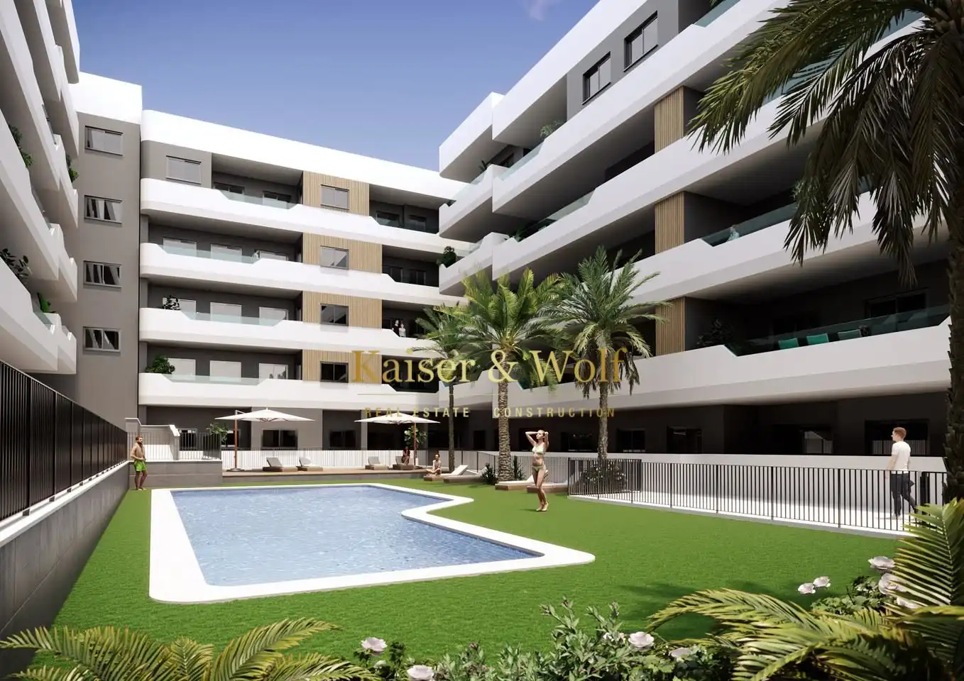 Flat with pool for sale in Lina Baño