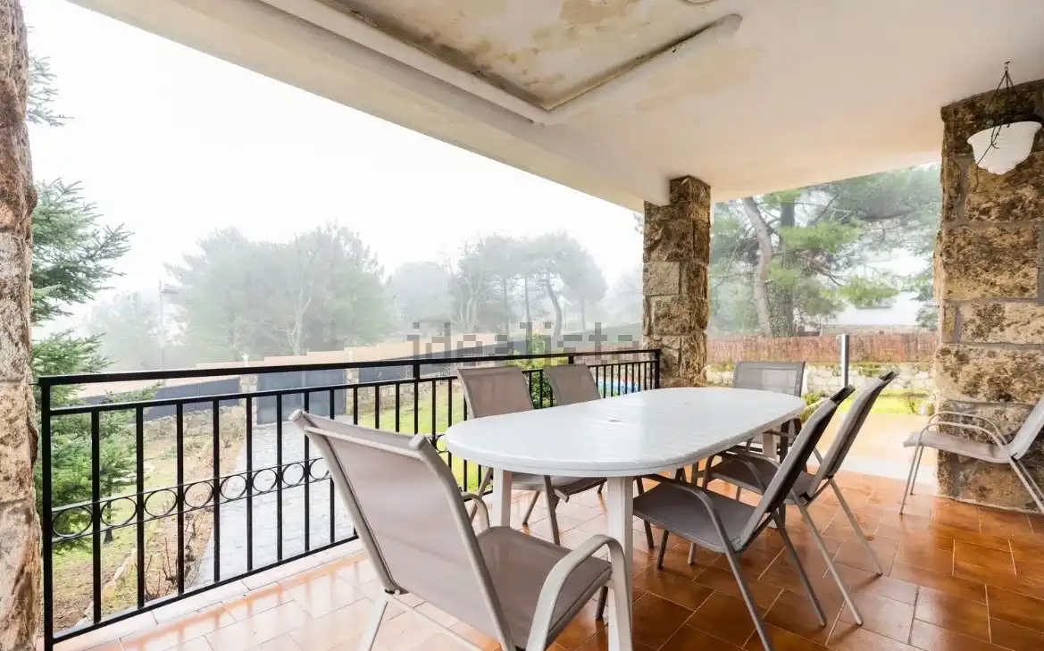Terrassa de Casa o xalet de lloguer en Becerril de la Sierra amb Aire condicionat, Calefacció i Jardí privat