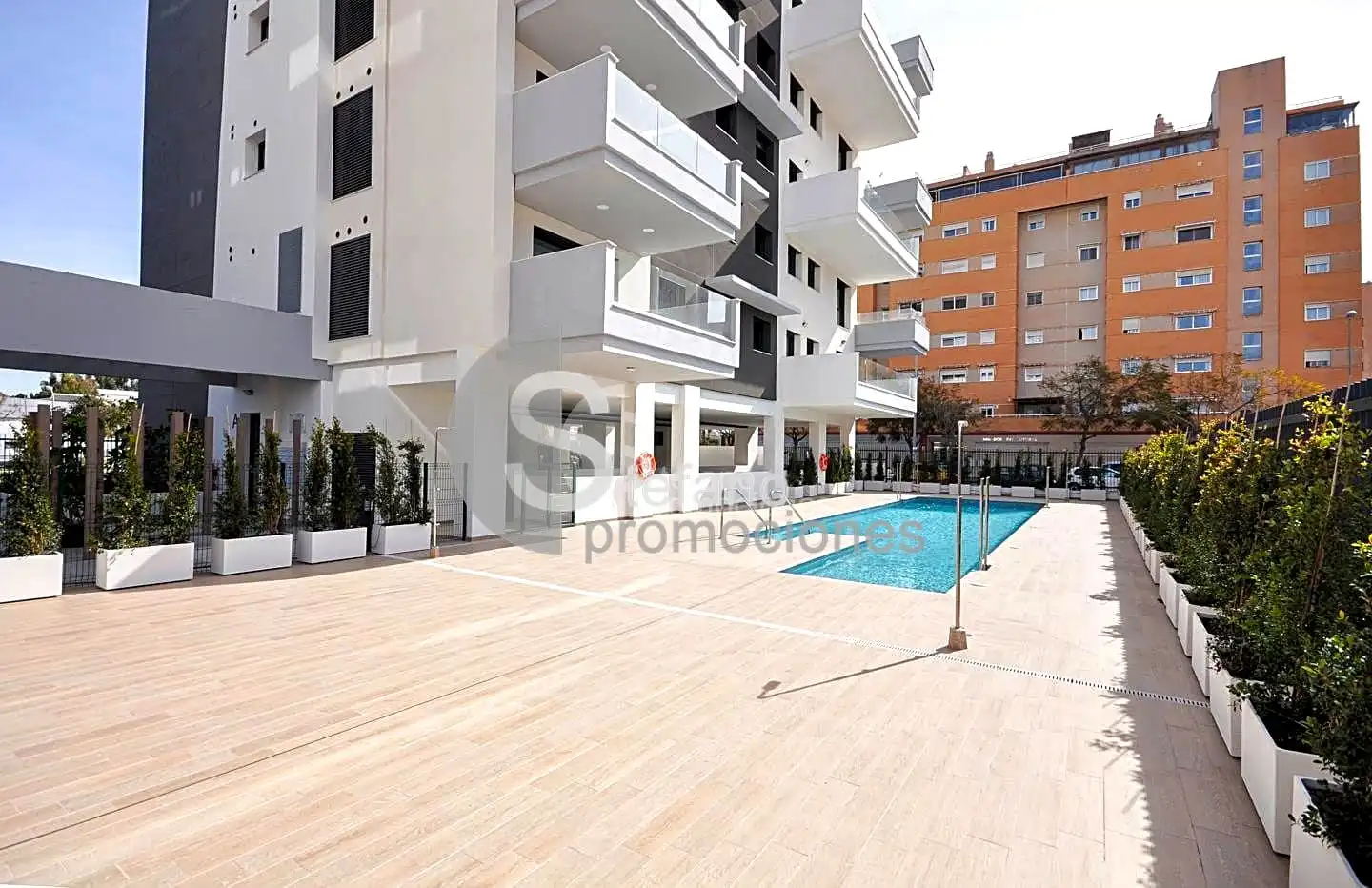 Piscina de Piso en venta en Málaga con Aire acondicionado, Calefacción y Terraza