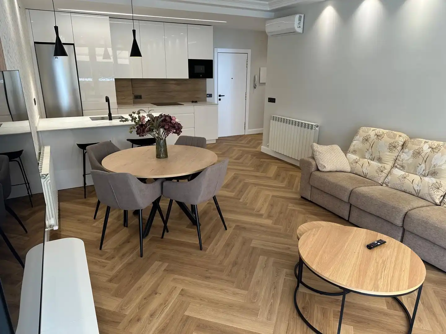 Living room of Flat for rent in Centro